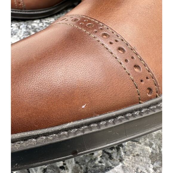 Stafford Gunner Cap Toe Brown Ankle Boot Dress Shoes Men’s Size 12 M main image 5